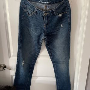 Low-rise Skinny Jeans by Bluenotes